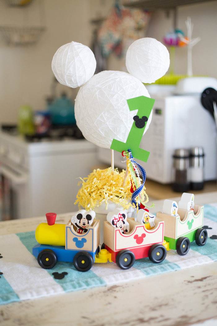 Mickey Mouse Birthday Decorations DIY
 Kara s Party Ideas Mickey Mouse DIY Party