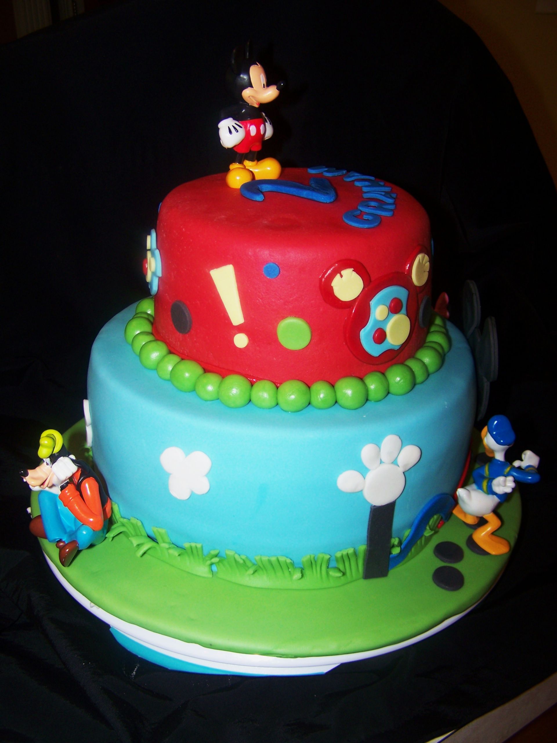 Mickey Mouse Clubhouse Birthday Cakes
 Mickey Mouse Clubhouse Tiered Cake