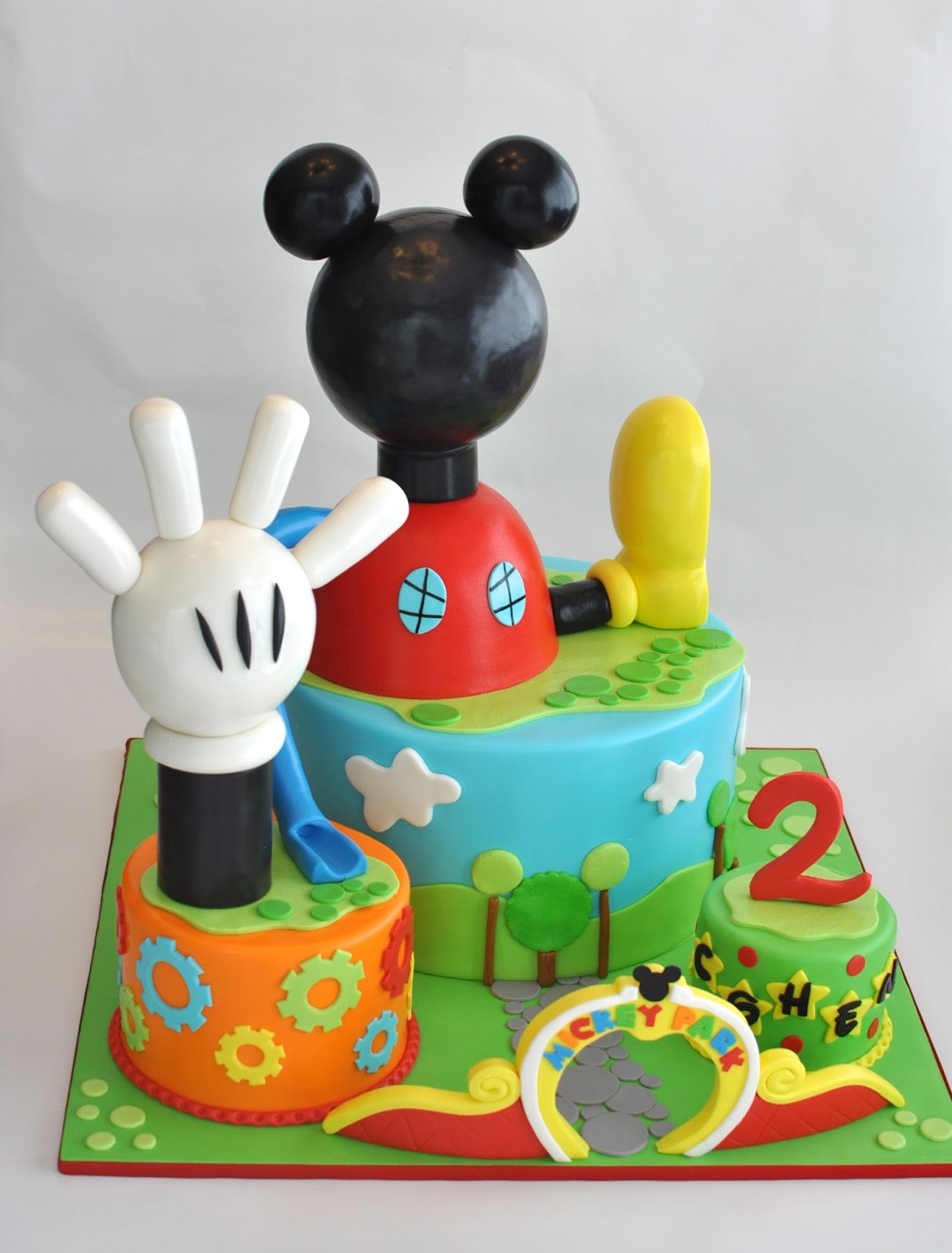 Mickey Mouse Clubhouse Birthday Cakes
 Hope s Sweet Cakes Mickey Mouse Clubhouse Cake