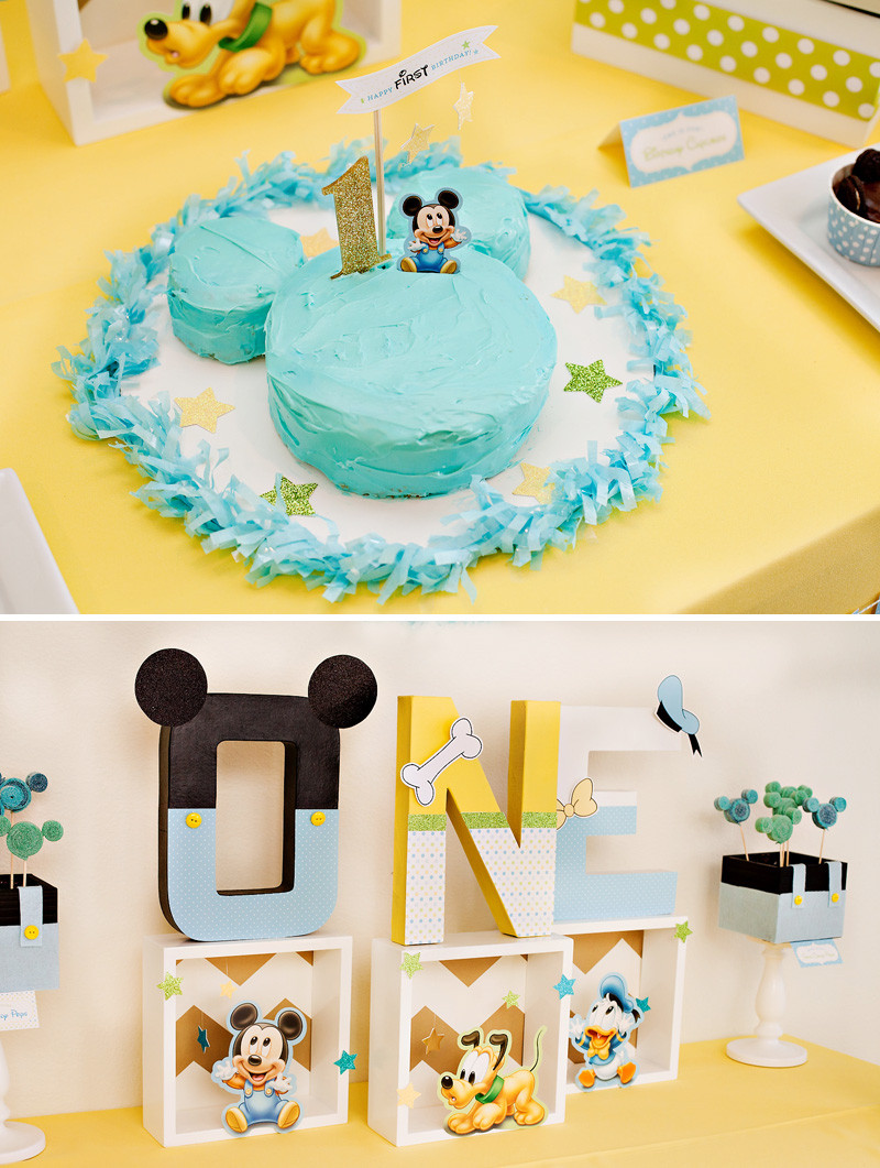 Mickey Mouse First Birthday Decorations
 Creative Mickey Mouse 1st Birthday Party Ideas Free