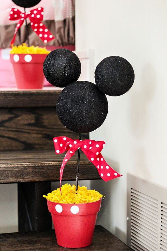 Mickey Mouse Party Decorations DIY
 29 Mickey Mouse Birthday Party Ideas Spaceships and