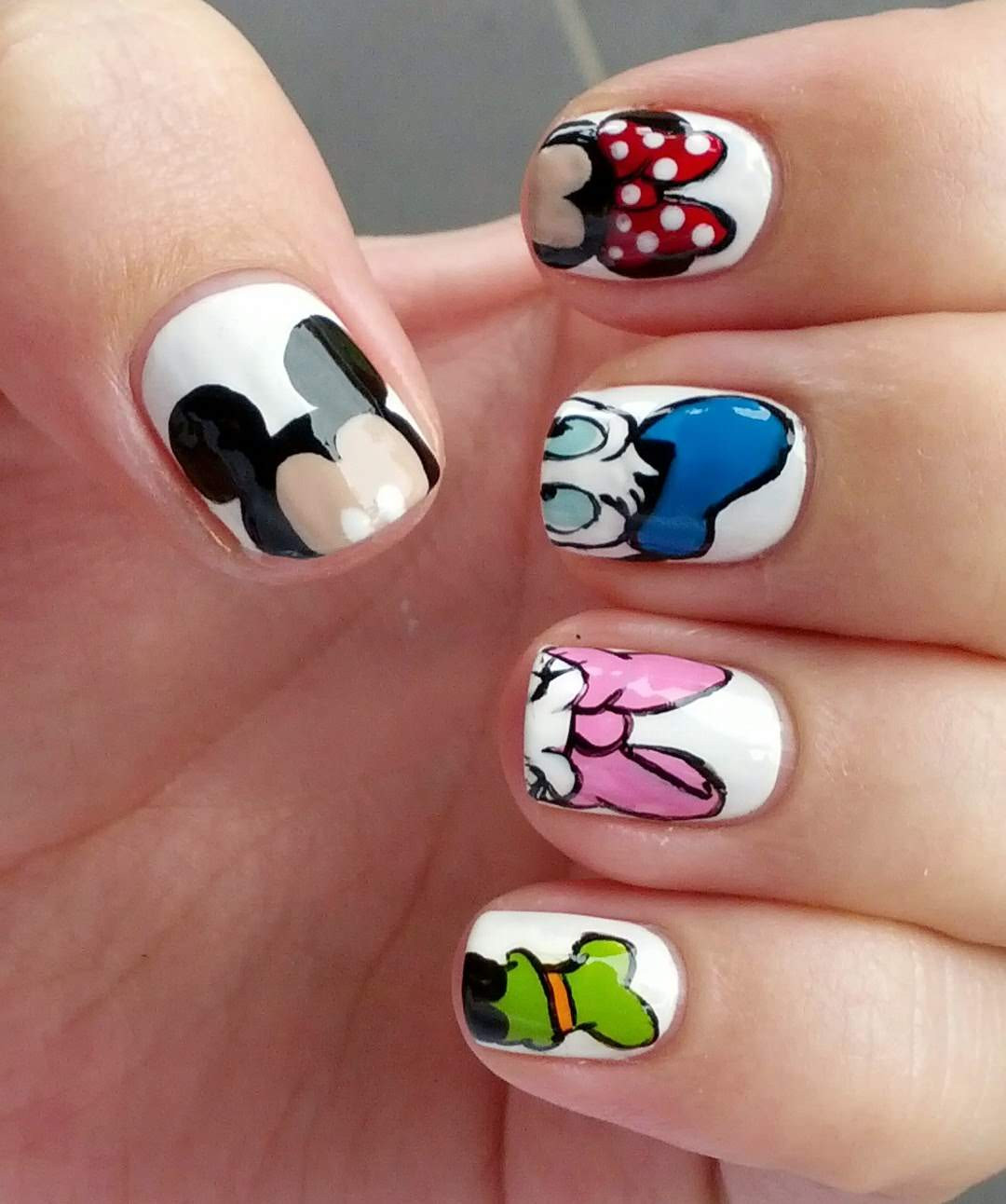 Mickey Nail Designs
 26 Disney Nail Art Designs Ideas