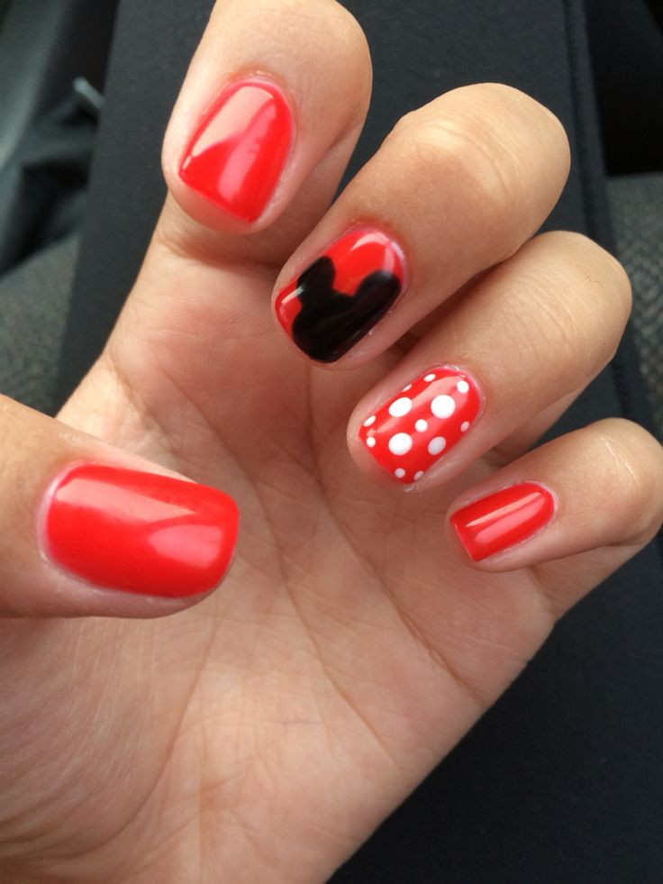 Mickey Nail Designs
 4595 best images about Cool Nail Art on Pinterest