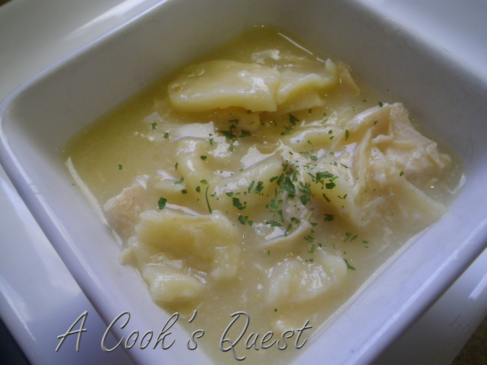 Microwave Chicken And Dumplings
 A Cook s Quest Chicken and Dumplings