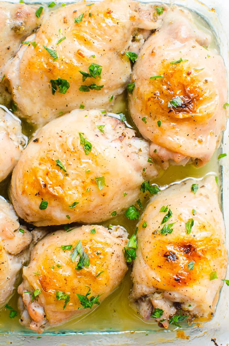 Microwave Chicken Thighs
 The Best Baked Chicken Thighs Video iFOODreal