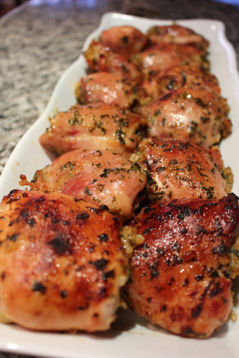 Microwave Chicken Thighs
 Stuffed Boneless Skinless Chicken Thighs – sisters who dish