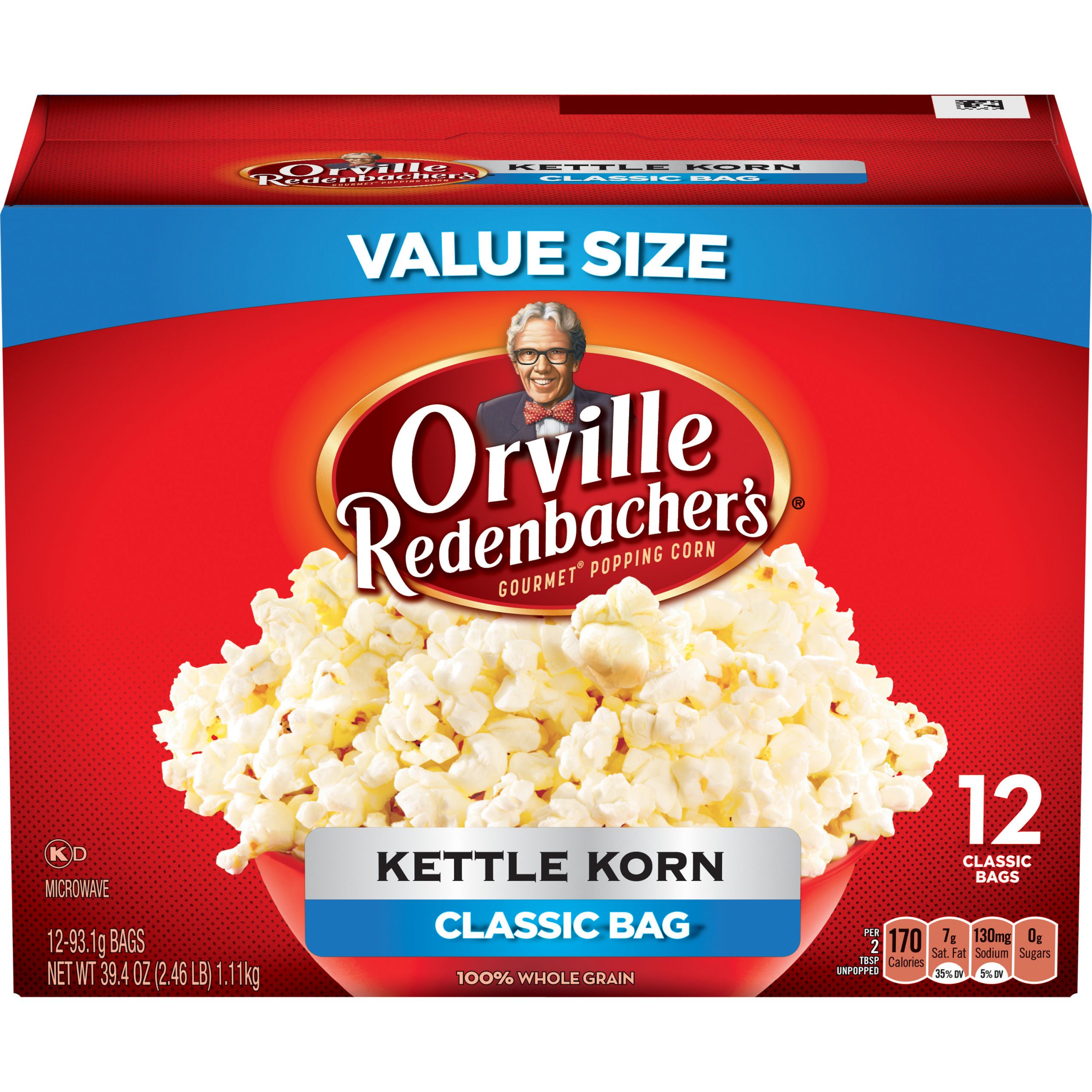 Microwave Kettle Corn
 Gourmet Microwave Popcorn Kettle Corn Nutrition Facts