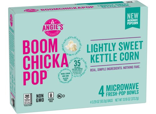 Microwave Kettle Corn
 Angie s BOOMCHICKAPOP is Now Microwaveable