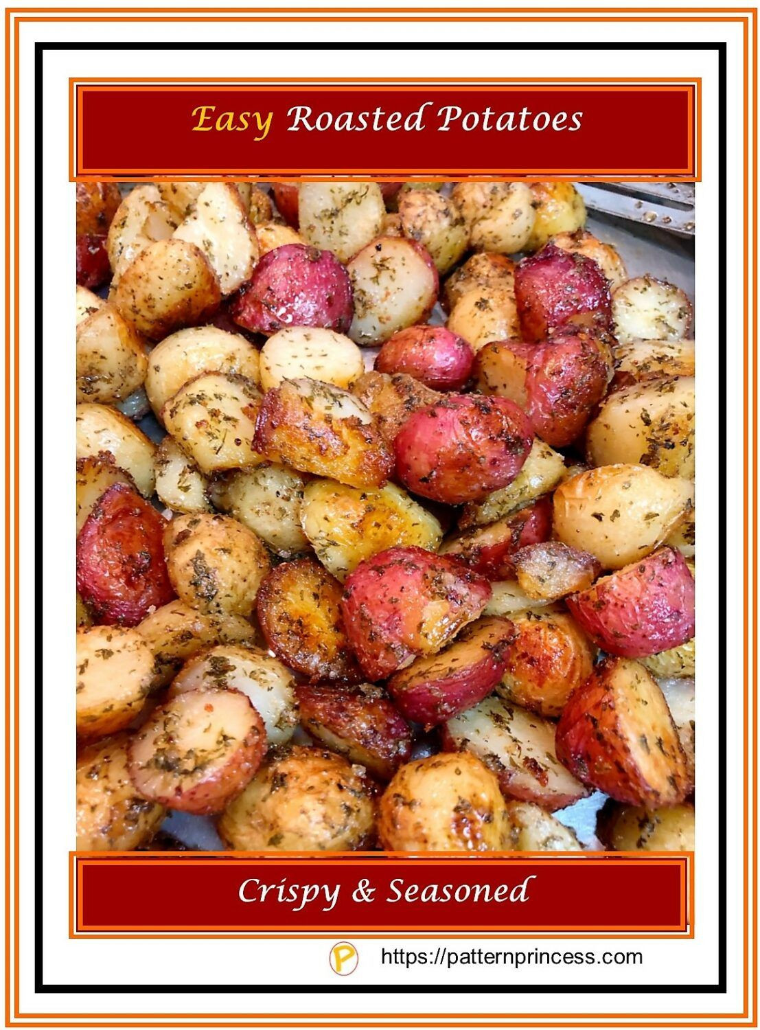 Microwave Red Potato Recipes
 Easy Roasted Potatoes Pattern Princess
