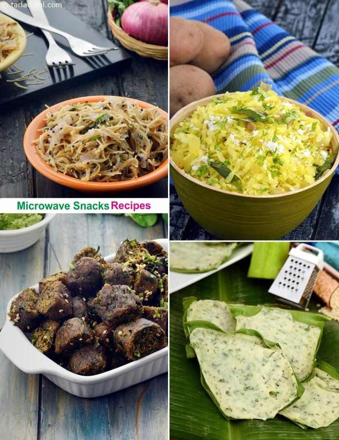 Microwave Snacks Recipes
 Microwave Snack Recipes Snacks Tarladalal India s