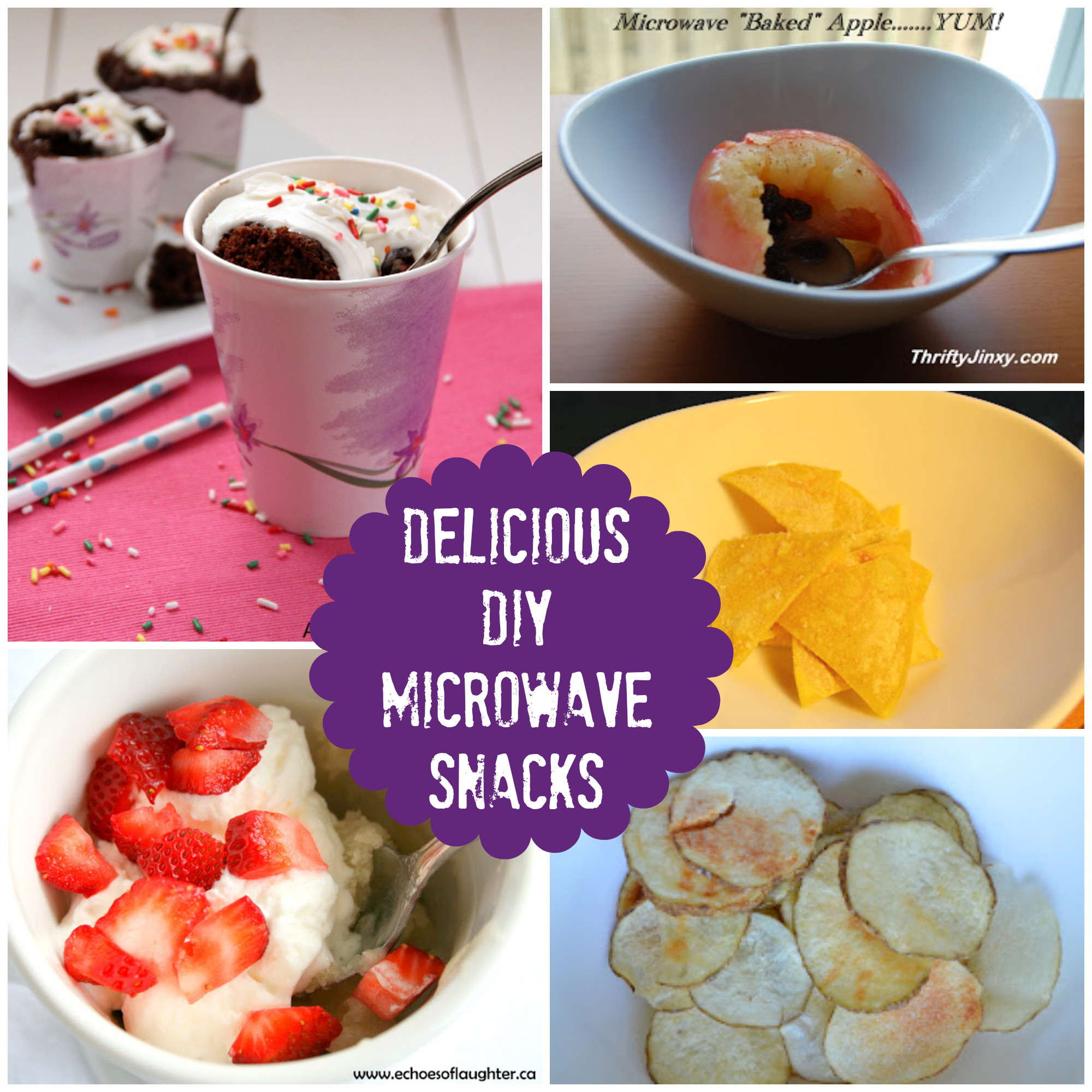 Microwave Snacks Recipes
 Delicious DIY Microwave Snack Recipes