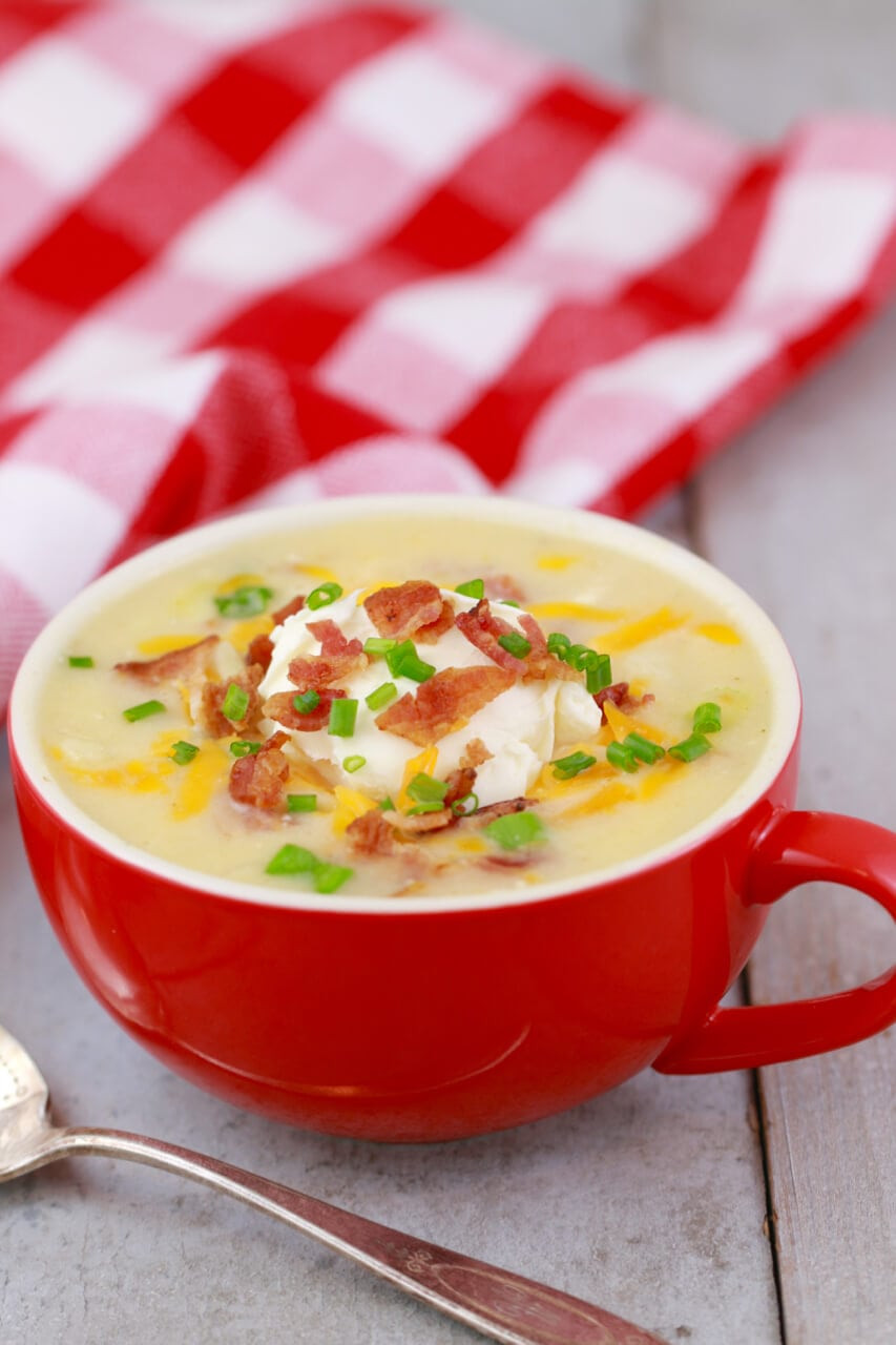 Microwave Snacks Recipes
 Microwave Potato Soup in a Mug Gemma’s Bigger Bolder Baking