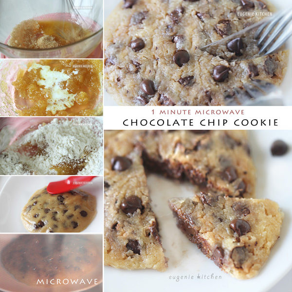 Microwave Sugar Cookies
 1 Minute Microwave Chocolate Chip Cookie in Mug – Eggless
