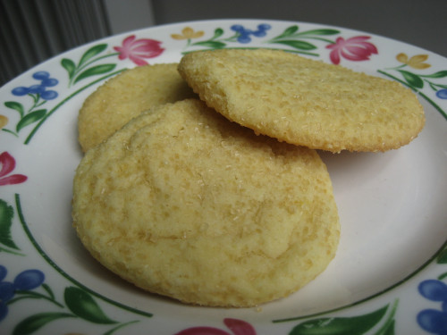 Microwave Sugar Cookies
 Lemon Sugar Cookies