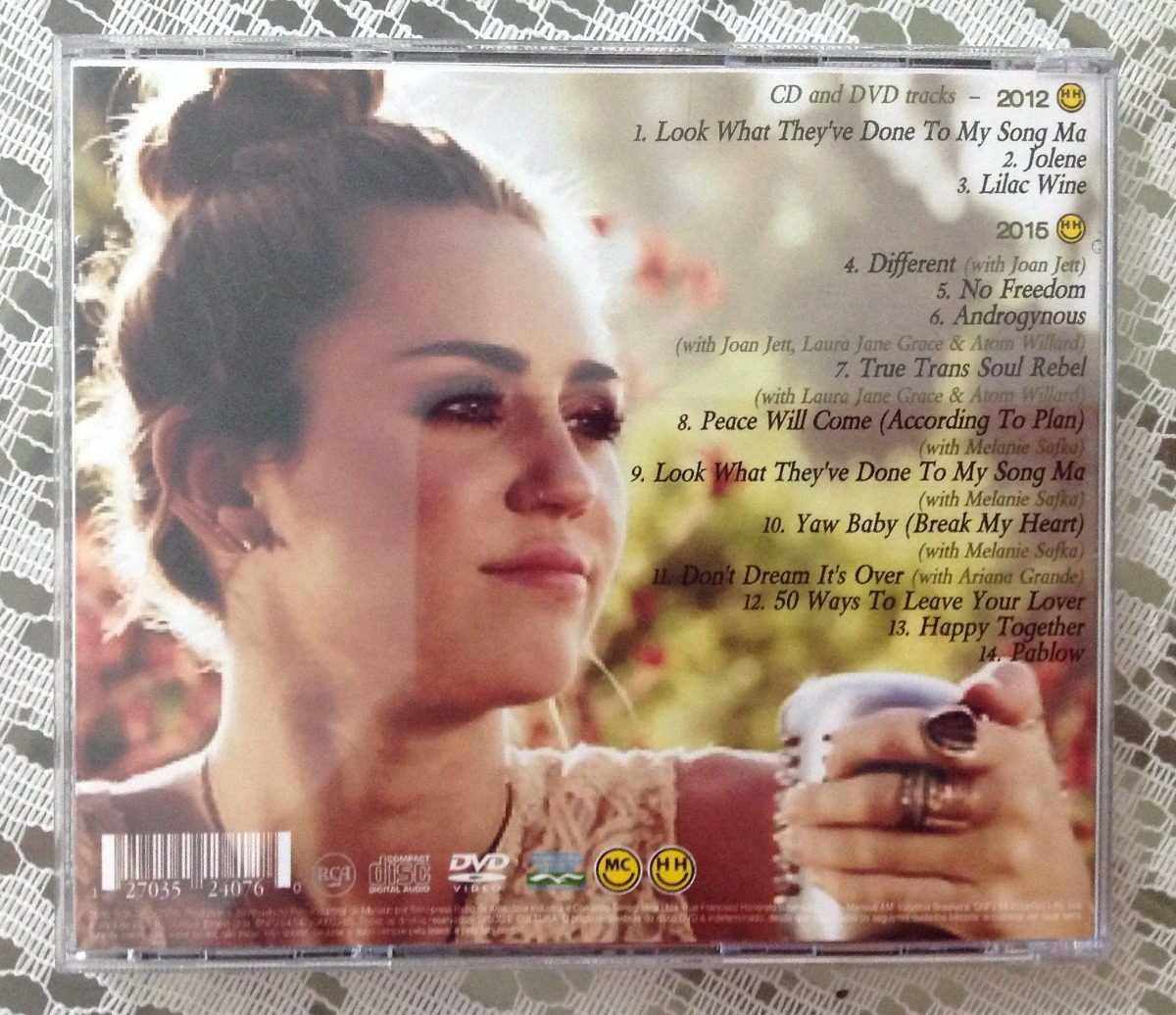 Miley Cyrus Backyard Sessions Album
 Miley Cyrus The Backyard Sessions 2012 2015 Cd Dvd