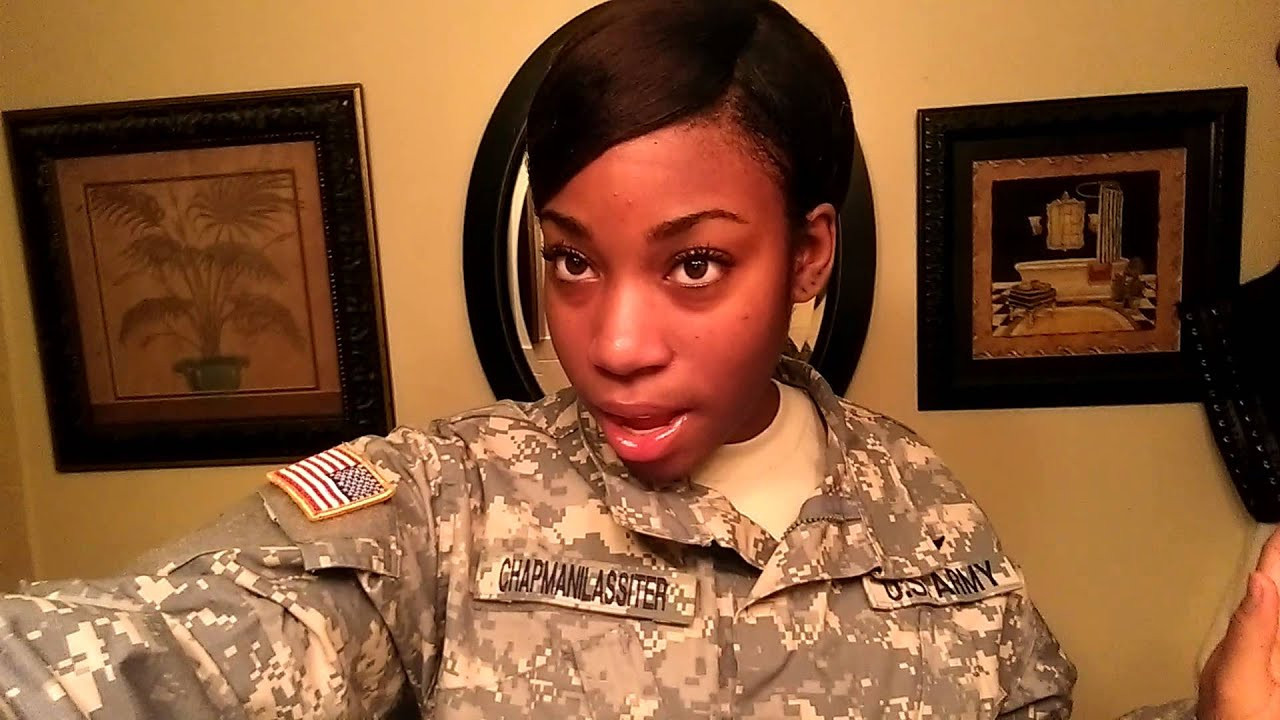 Military Hairstyles For Females
 Military hairstyle options for Afro Amer females