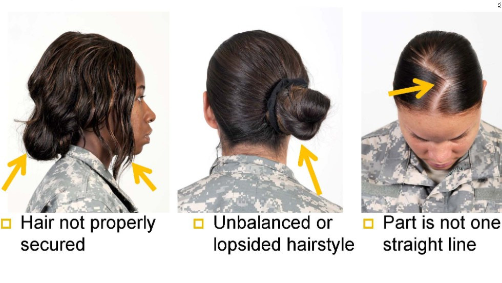 Military Hairstyles For Females
 Army s ban on dreadlocks other styles offends some