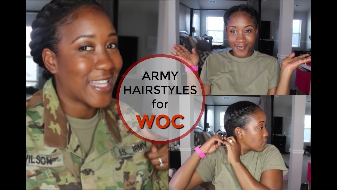 Military Hairstyles For Females
 HAIRSTYLES FOR FEMALES IN THE MILITARY NATURAL OR
