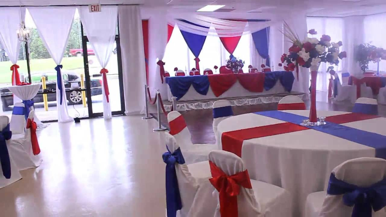 Military Retirement Party Ideas
 Military Retirement Red White and Blue theme at the All