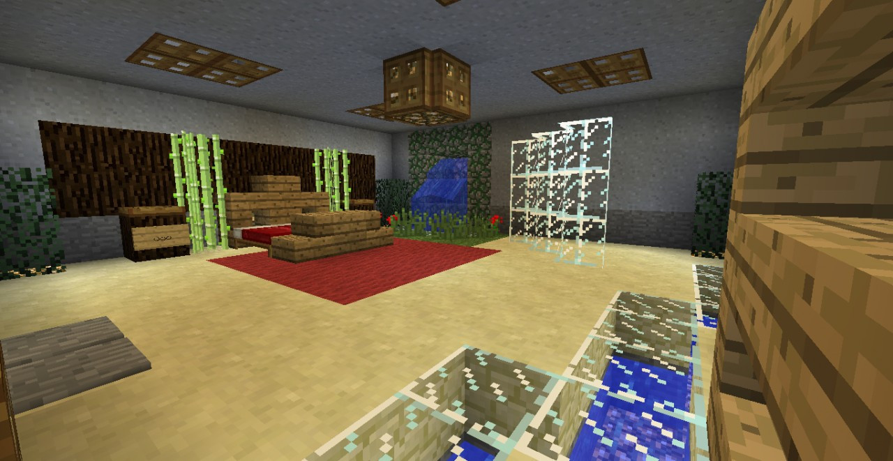 Minecraft Modern Bedroom
 Amazing Modern House Minecraft Project