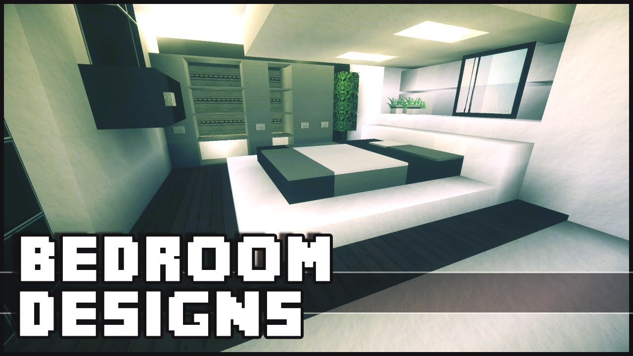 Minecraft Modern Bedroom
 Minecraft Bedroom Designs & Ideas