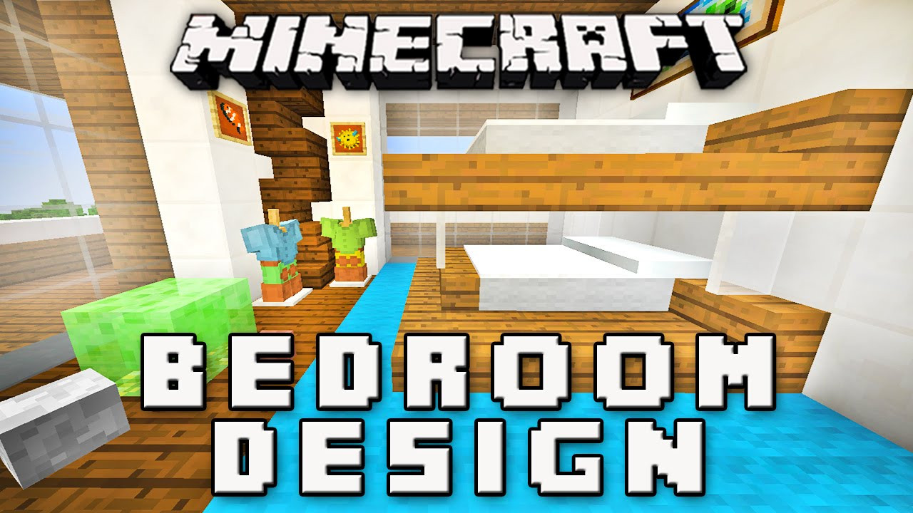Minecraft Modern Bedroom
 Minecraft Tutorial How To Make A Bedroom With Bunk Beds