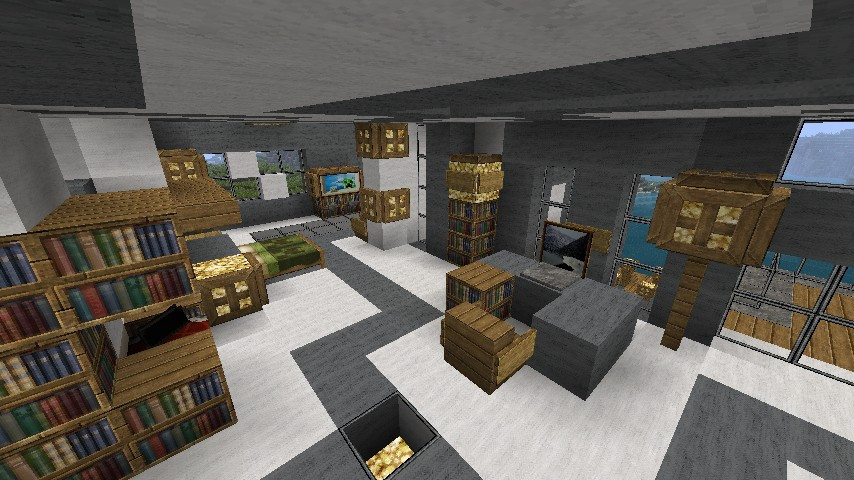 Minecraft Modern Bedroom
 Modern Luxury Villa Minecraft Project