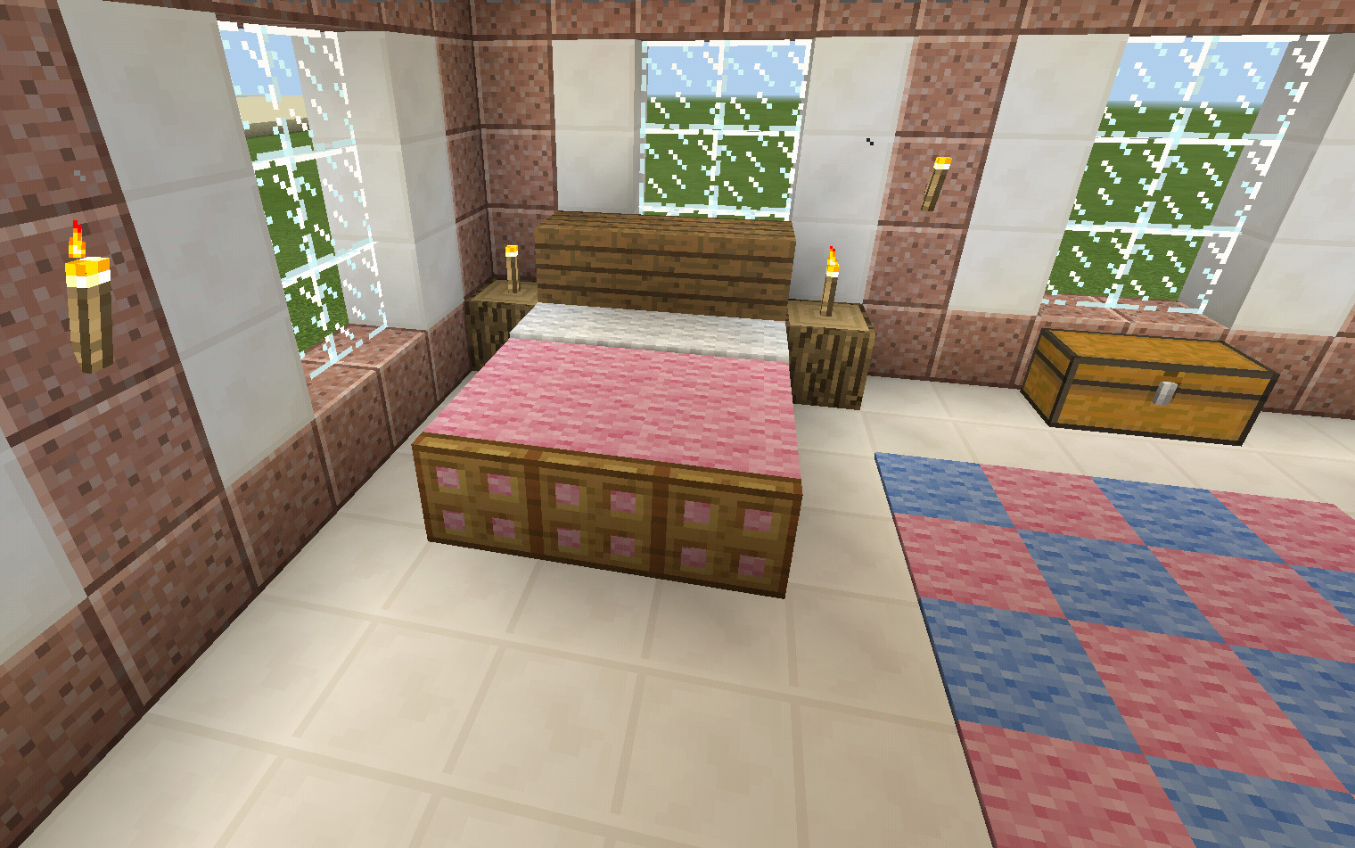 Minecraft Modern Bedroom
 Bedroom Unique Bed Furniture Design Ideas With Minecraft