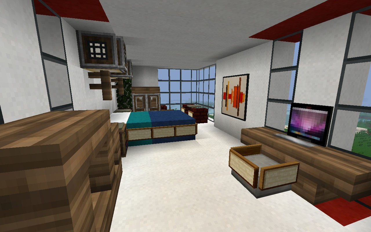 Minecraft Modern Bedroom
 MCF