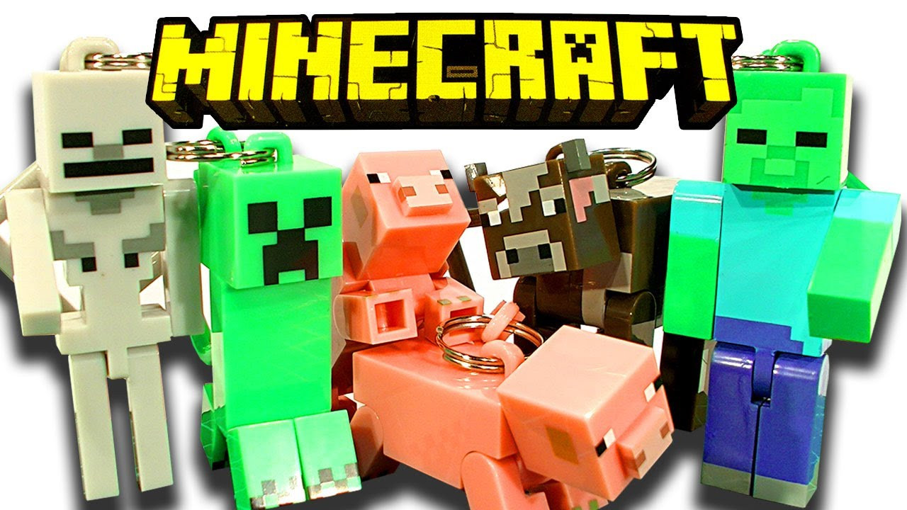 Minecraft Toys For Kids
 Minecraft Hangers 10 Blind Bags Creeper Zombie Skeleton