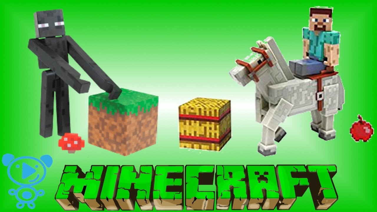 Minecraft Toys For Kids
 Minecraft Toys Video Steve and Horse Video for kids &