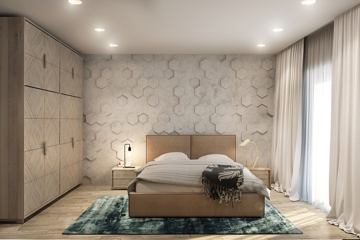 Minimalist Master Bedroom
 minimalist apartment design which bine a modern decor