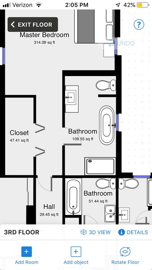 Minimum Bedroom Dimensions
 Minimum master bathroom size