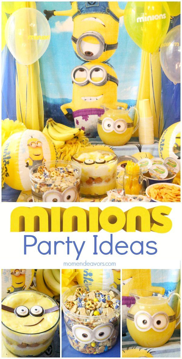 Minion Party Ideas Food
 Minions Party Ideas fun food ideas decor and more