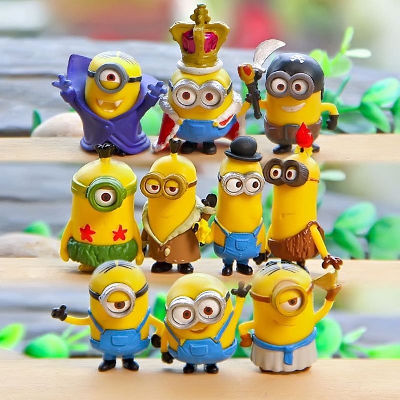 Minions Gifts For Kids
 10pcs set Despicable Me 2 Minion Action Figures Minions