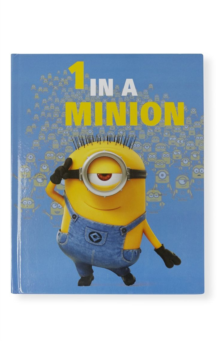 Minions Gifts For Kids
 Primark 1 In A Minion Notebook