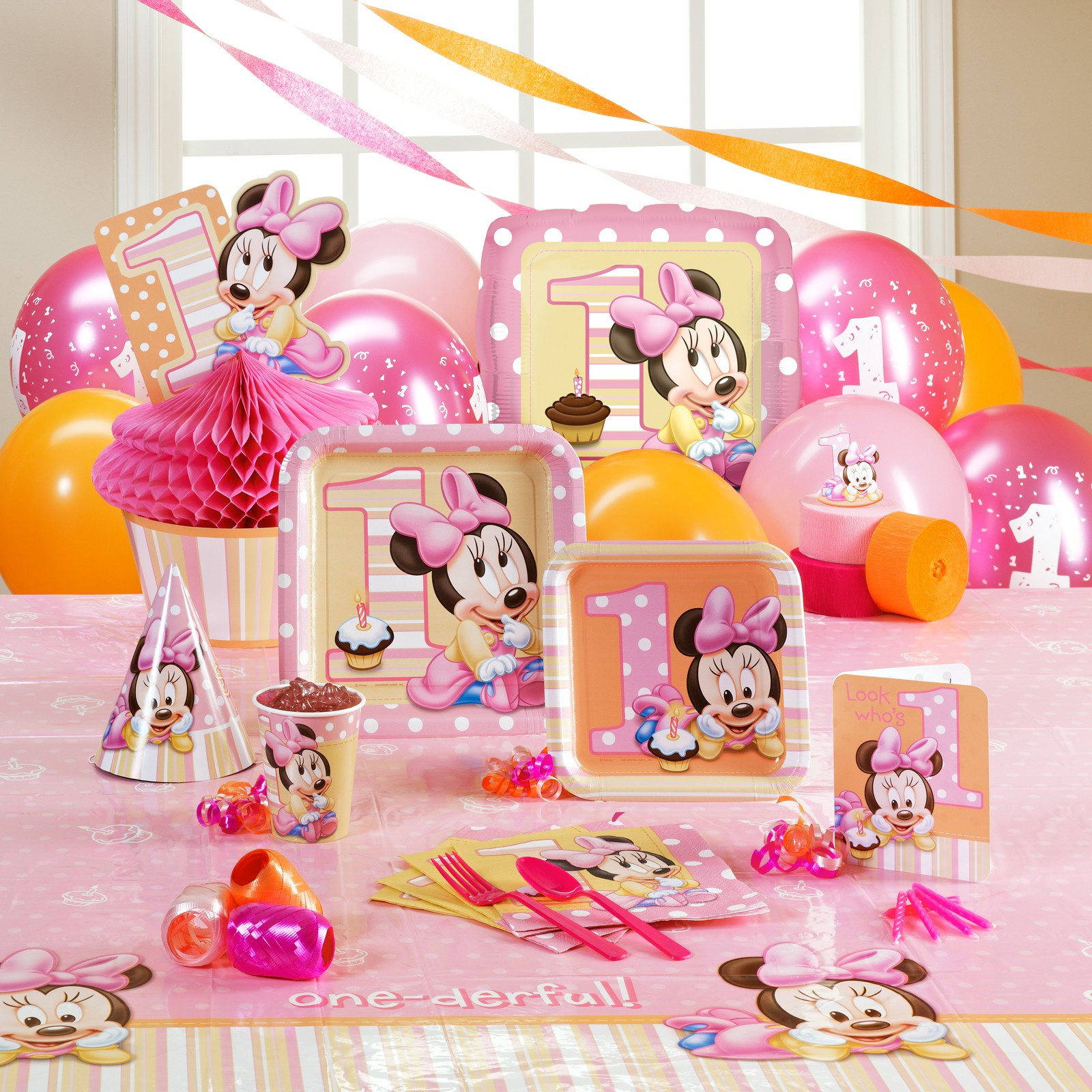 Minnie Birthday Decorations
 Baby Minnie Mouse Decorations