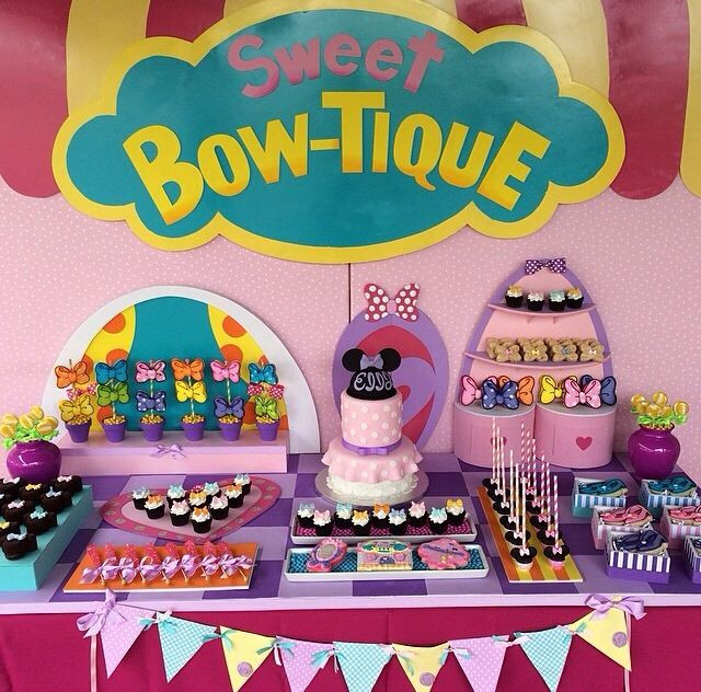 Minnie Bowtique Birthday Party
 Minnie Bowtique party Birthday Parties
