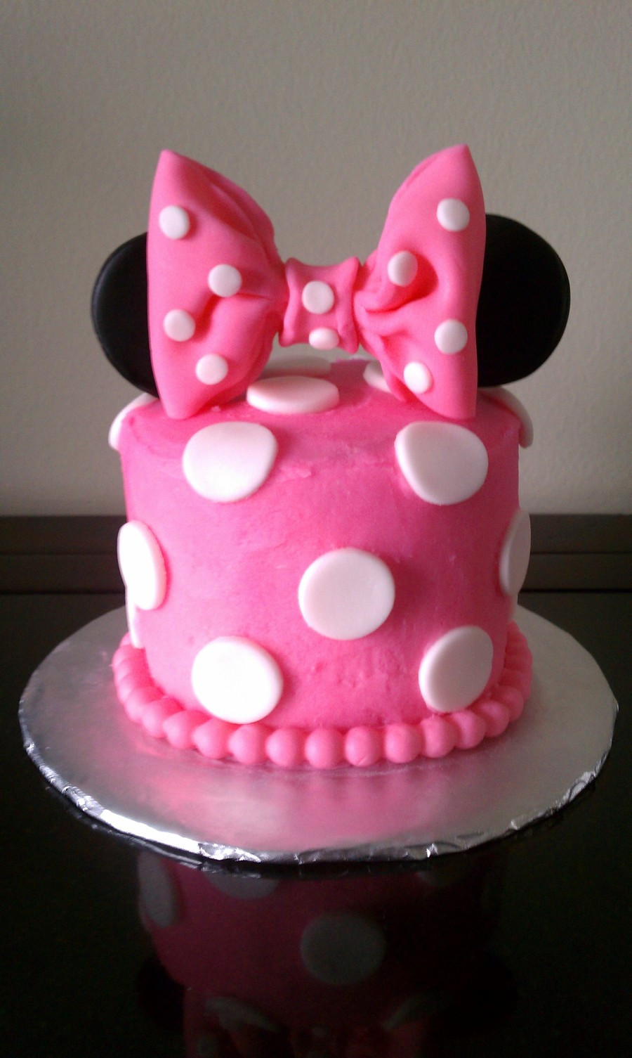 Minnie Mouse 1st Birthday Cake
 Minnie Mouse 1St Birthday Smash Cake CakeCentral