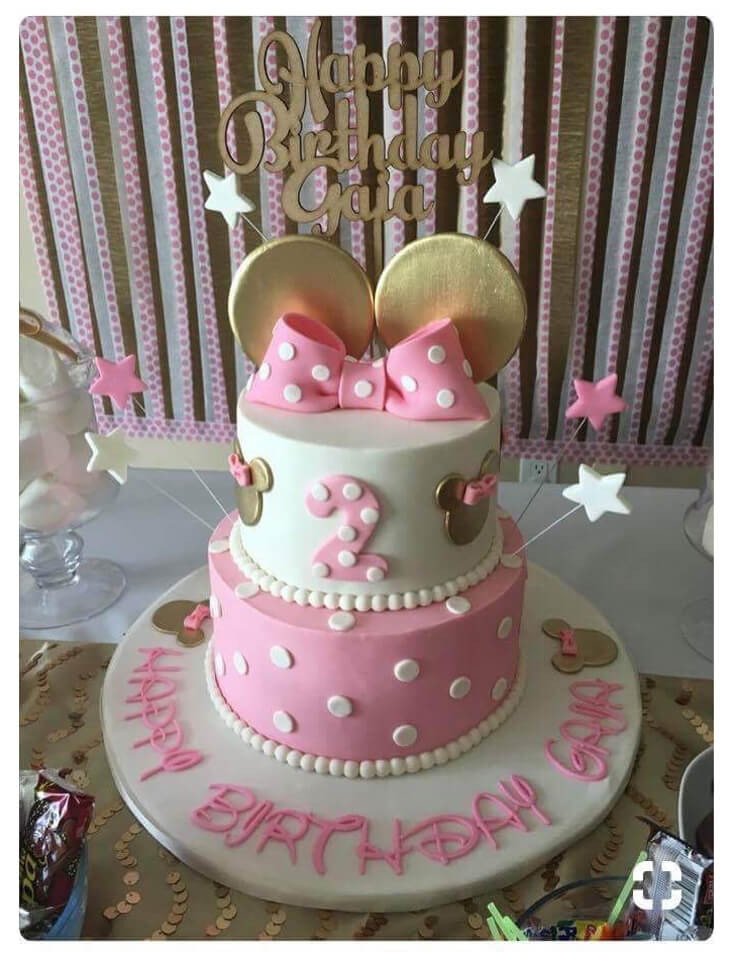 Minnie Mouse 1st Birthday Cake
 Minnie Mouse First Birthday Party Parties With A Cause
