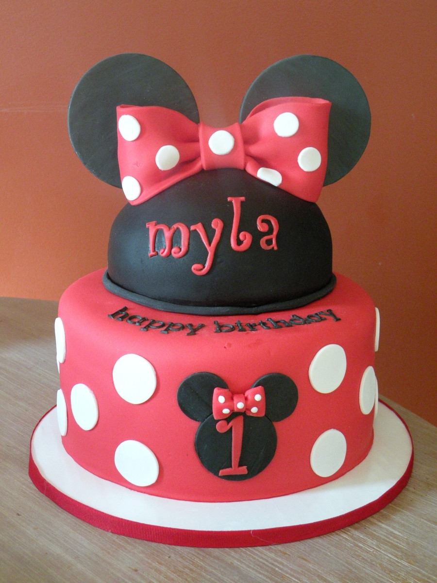Minnie Mouse 1st Birthday Cakes
 Minnie 1St Birthday CakeCentral