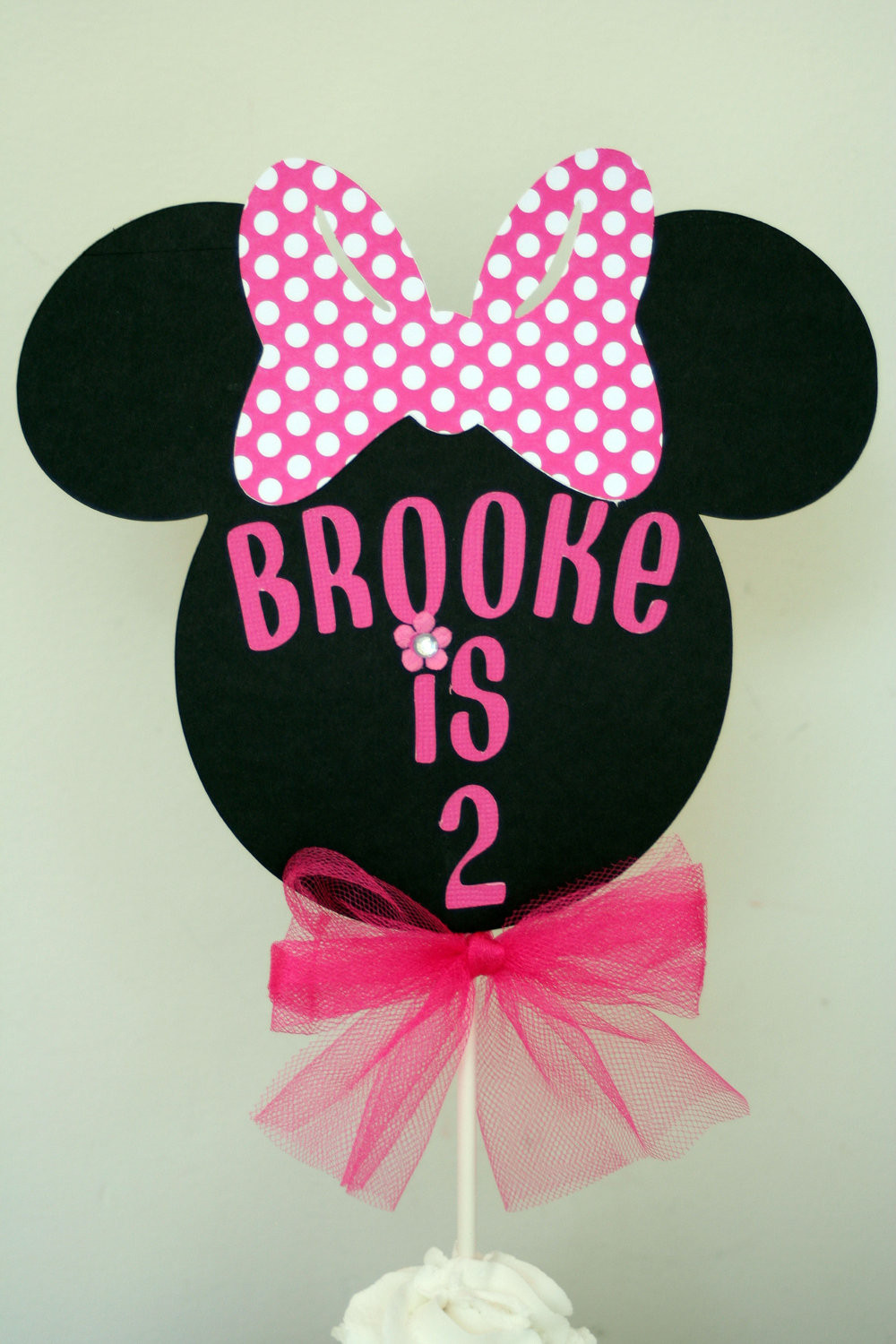 Minnie Mouse Birthday Cake Topper
 Minnie Mouse Cake Topper Minnie Mouse smash cake topper