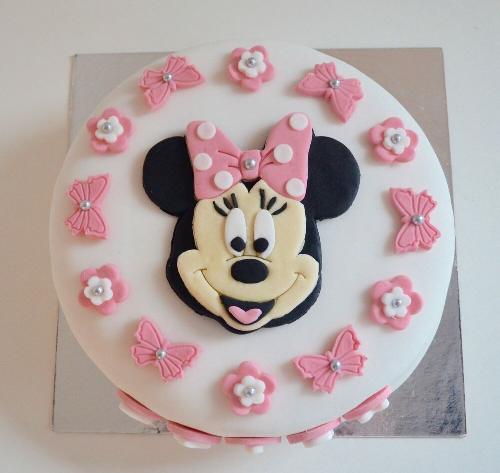Minnie Mouse Birthday Cake Topper
 Edible Minnie Mouse Cake Topper Birthday Icing
