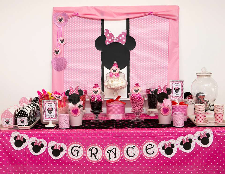 Minnie Mouse Birthday Decor
 35 Best Minnie Mouse Birthday Party Ideas Birthday Inspire