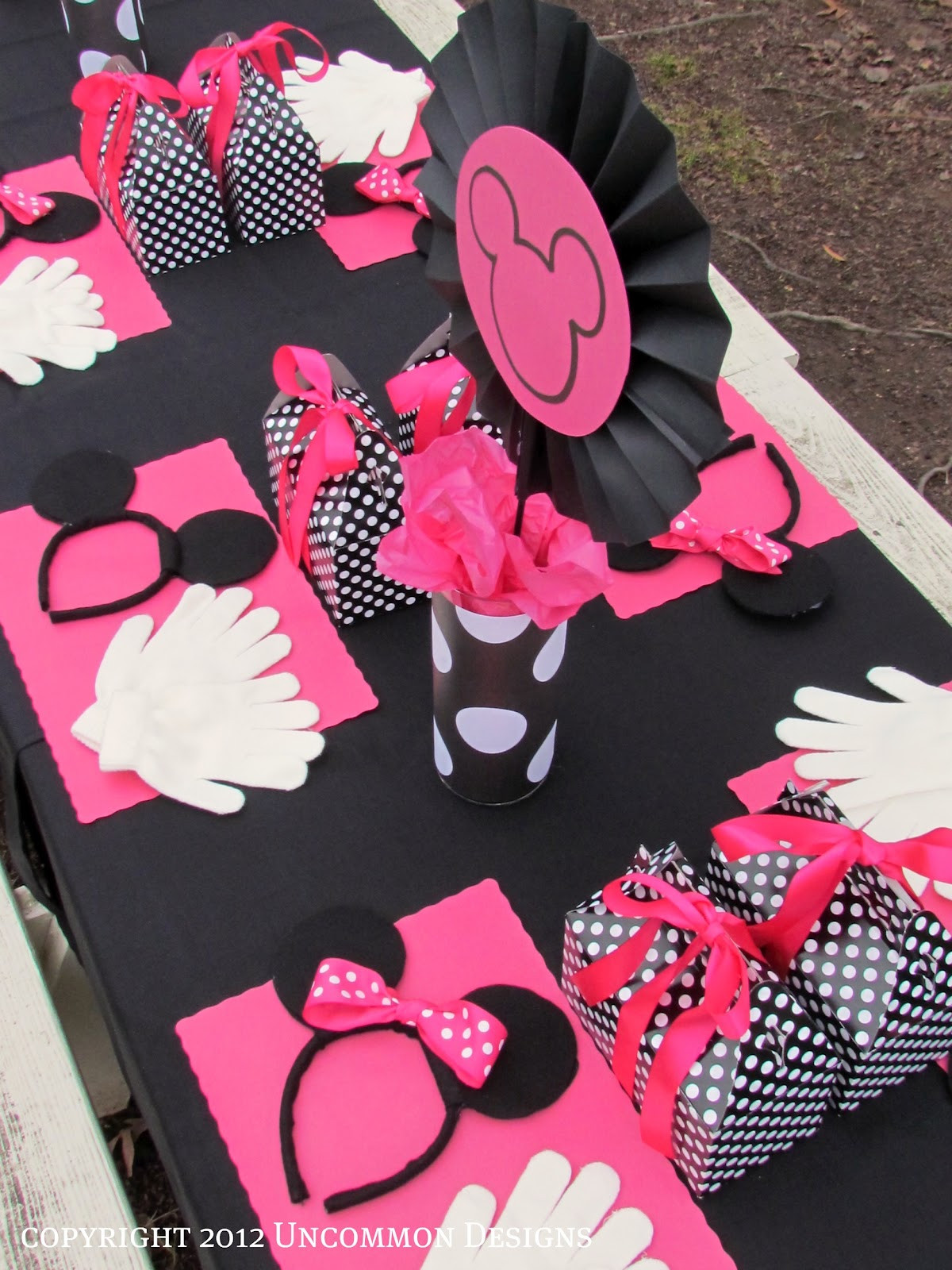 Minnie Mouse Birthday Decorations
 A Minnie Mouse Birthday Party
