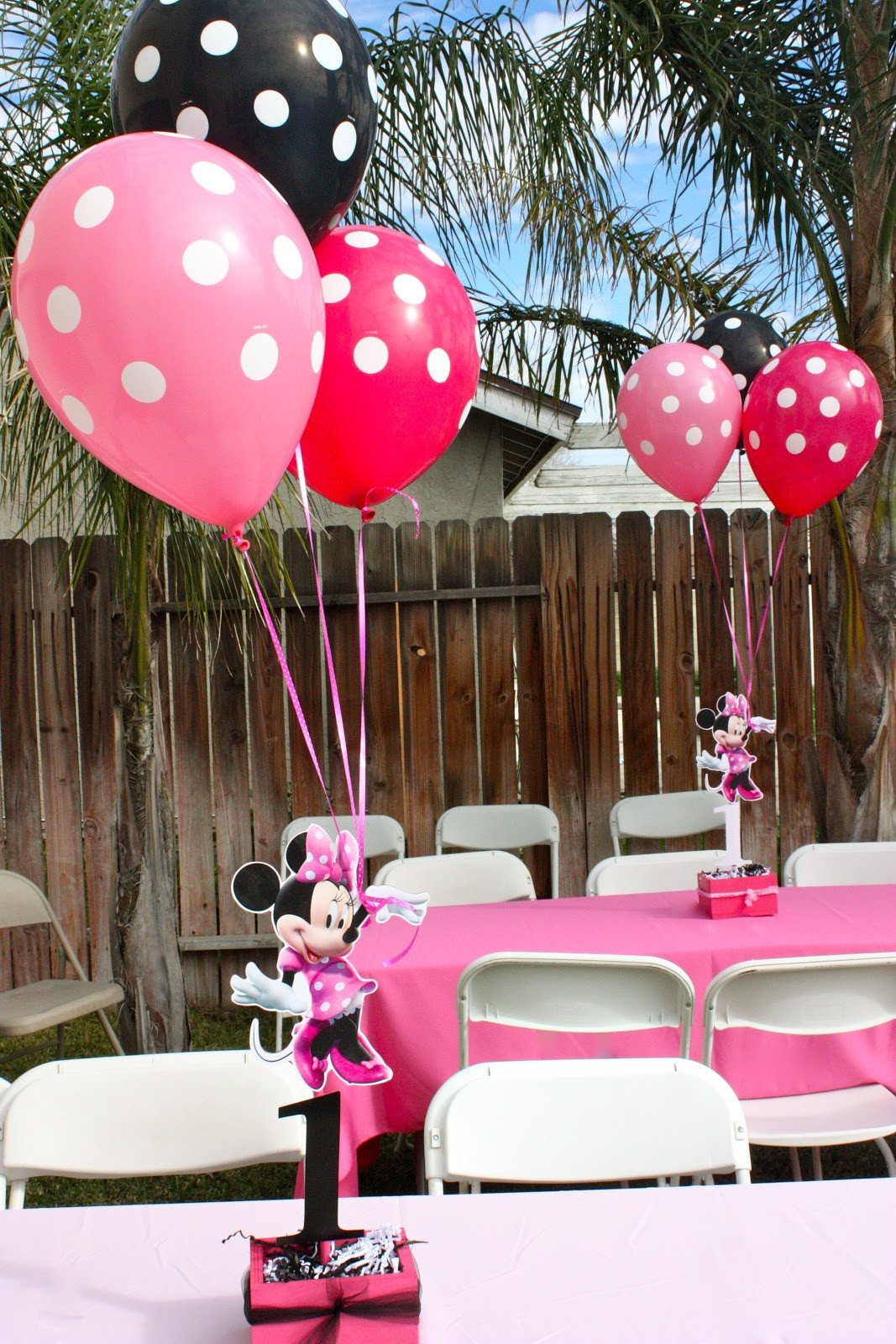 Minnie Mouse Birthday Decorations
 tini Sophia s 1st Birthday Minnie Mouse Party