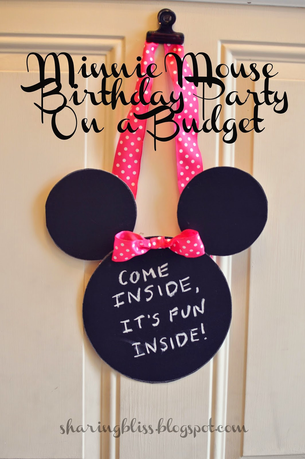 Minnie Mouse Birthday Party Decoration Ideas
 Minnie Mouse Birthday Party on a Bud