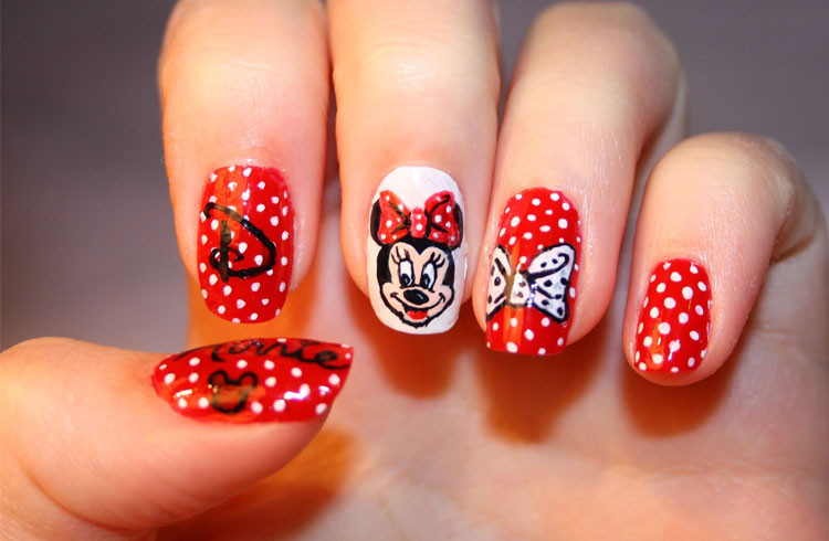 Minnie Nail Art
 Minnie Mouse Nails The Disney Nail Inspiration You Were