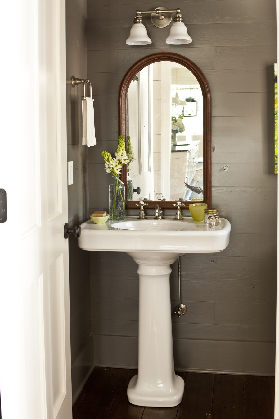 Mirrors Over Bathroom Sinks
 Southern Living Idea House Circa Lighting