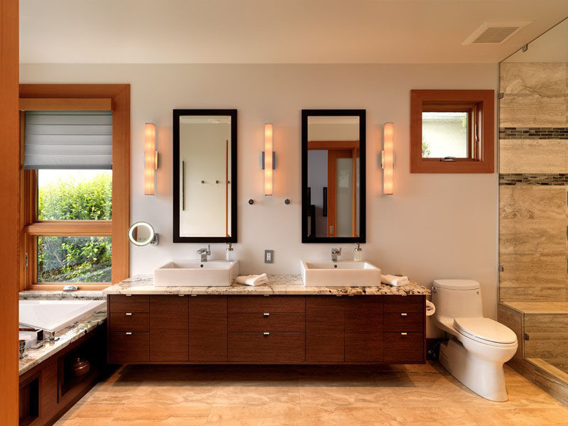 Mirrors Over Bathroom Sinks
 5 Bathroom Mirror Ideas For A Double Vanity